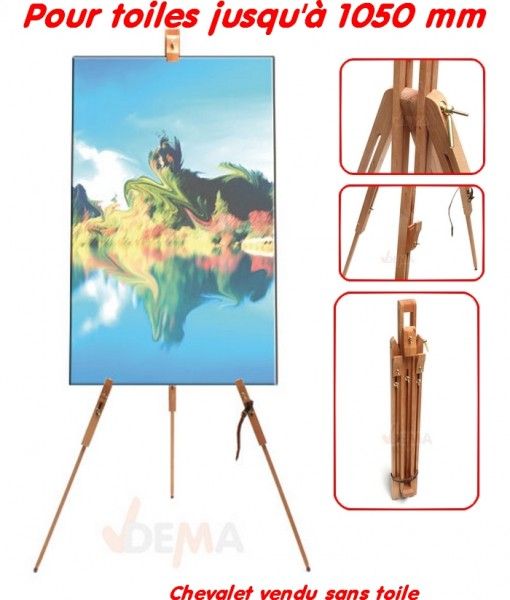 Chevalet de peinture seul Taille XL Chevalet de peinture seul Taille XL
