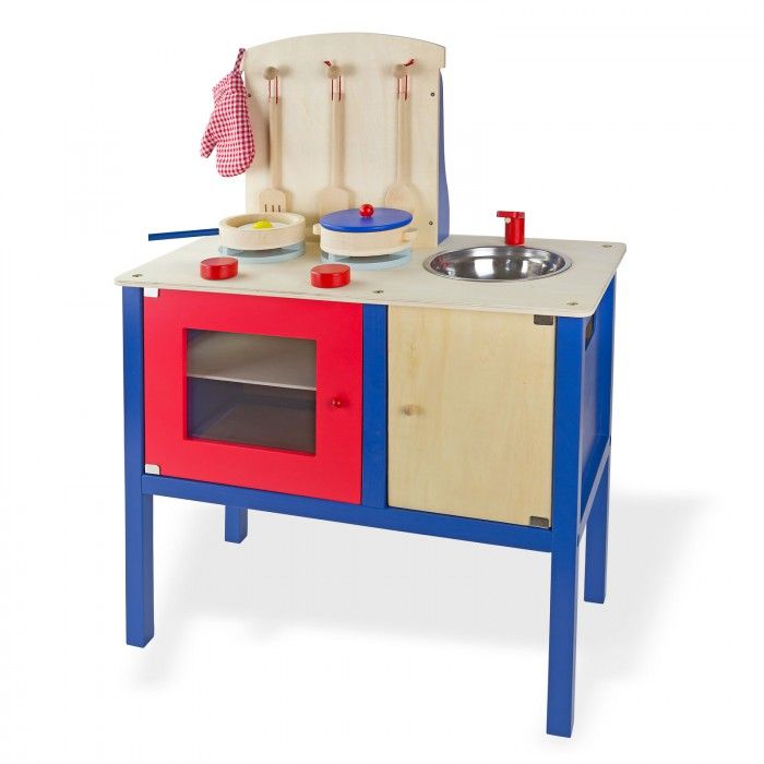 Cuisine en bois lamellé avec accessoires peintures testées = sécurité Cuisine en bois lamellé avec accessoires peintures testées = sécurité