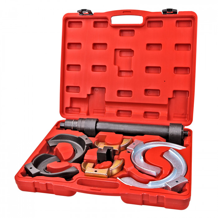 Compresseur de ressort manuel coffret  14 pièces