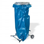 Support de poubelle mobile pour sac jusqu'à 120 L