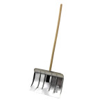 Pelle &agrave; neige en bois et aluminium