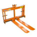 Fourches lève palettes pour tracteur - 3 points - 700 kg - Cat I + II