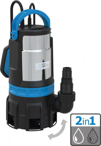 Pompe combin&eacute;e 2 en 1 GS 750.1 - pour eaux charg&eacute;es et eaux claires