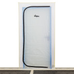 Bâche de protection anti-poussière pour porte - 2,20 x 1,10 m PP