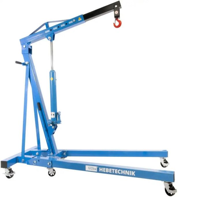 Grue d'atelier 1000.1 KG - Chèvre 1 tonne - Levée 2160 mm Grue d'atelier 1000.1 KG - Chèvre 1 tonne - Levée 2160 mm