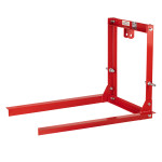 Fourche &agrave; palettes - Dispostif de transport 3 points - 225 kg