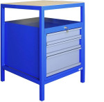 Etabli P 600 S - 57 x 60 cm - 3 tiroirs