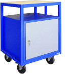 Etabli mobile - Servante P 600 T - 57 x 60 cm - 1 porte