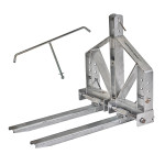 Fourches lève-palette 3 pts Cat. 1 + 2 - 1200 kg - DPG1200 Fourches lève-palette 3 pts Cat. 1 + 2 - 1200 kg - DPG1200