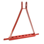 Barre d'attelage agricole - Triangle 3 points - 540 mm - Cat. 1