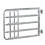 Portail r&eacute;glable pour barri&egrave;re de prairie 300 x 90 cm